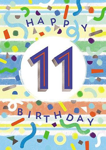Picture of 11TH BIRTHDAY CARD